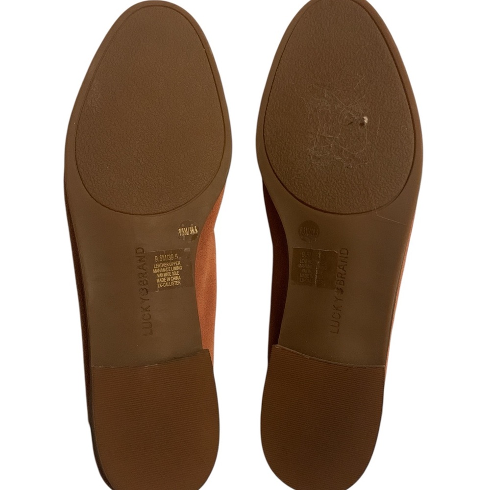 Lucky Brand Callister Rose Slip-On Leather Loafers 9.5 - Picture 6 of 8